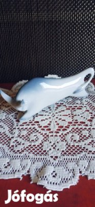 Ritka Zsolnay Bika Hibátlan, Jelzett Gyűjtői Darab!