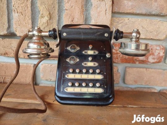 Ritka! Antik Ericsson Bécs switchboard telefon asztali vagy fali