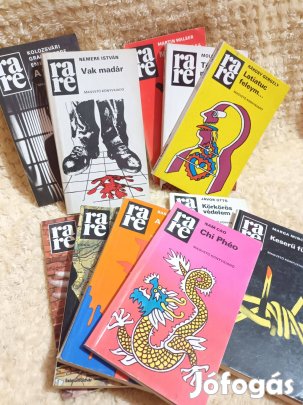 Ritka, régi Rakéta Regénytár - 11 kötet - Rare Sorozat könyvek