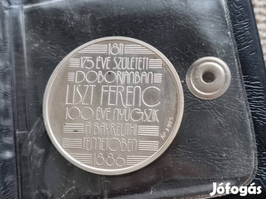 Ritka ezüst érme eladó