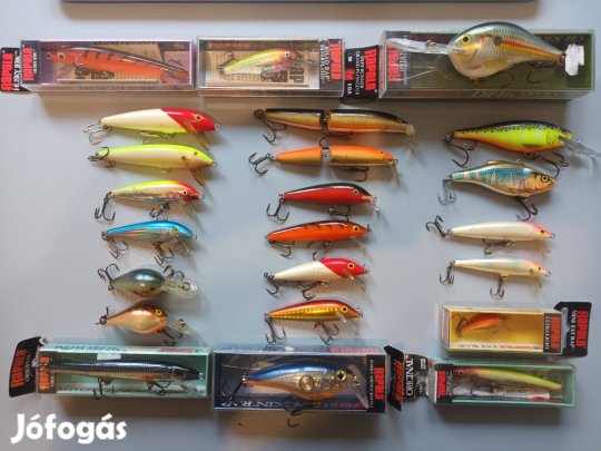 Ritka már nem gyártott Rapala wobblerek eladóak