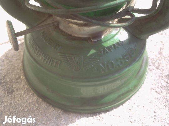 Ritka régi Japán petróleumlámpa viharlámpa