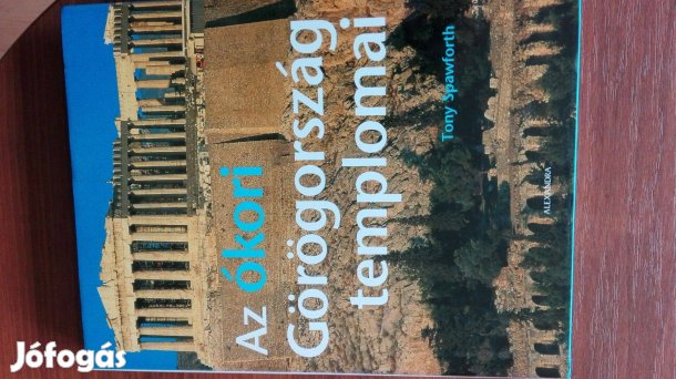 Ritka történelmi szakkönyv "Az ókori Görögország templomai"