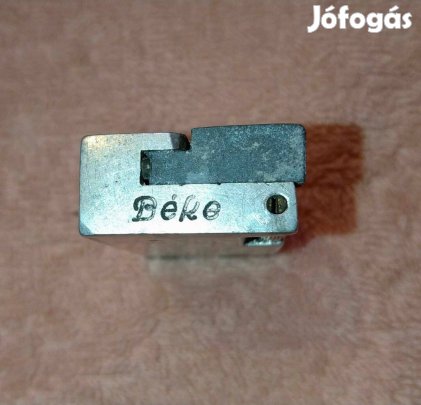 Ritkább régi Béke felíratos alumínium öngyújtó gyűjtőknek