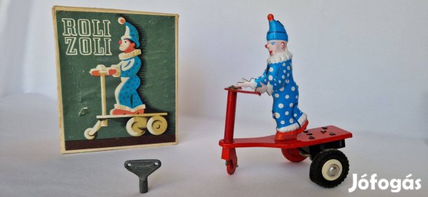 Ritkaság_Lemezgyár Budapest - Roli Zoli - 1960-1970 (Bádog játék)
