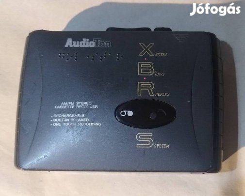 Ritkaság!Vak írásos,felvevős,rádiós walkman!