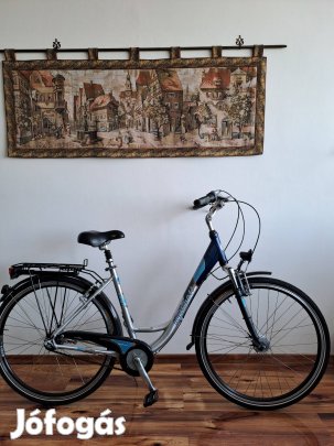 Ritkaság! Kalkhoff német női trekking kerékpár, Shimano agyváltó 