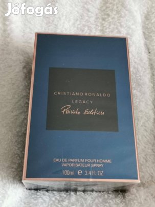 Ritkaság! MÁR Nem Kapható Cristiano Ronaldo Legacy Privatedition 100ml