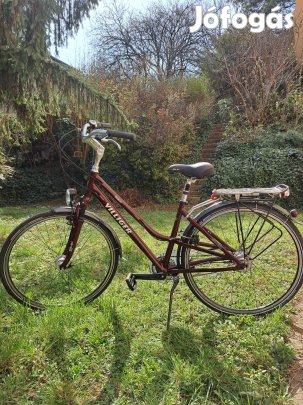 Ritkaság! Villiger Valbella svájci  női trekking kerékpár,  agyváltós 