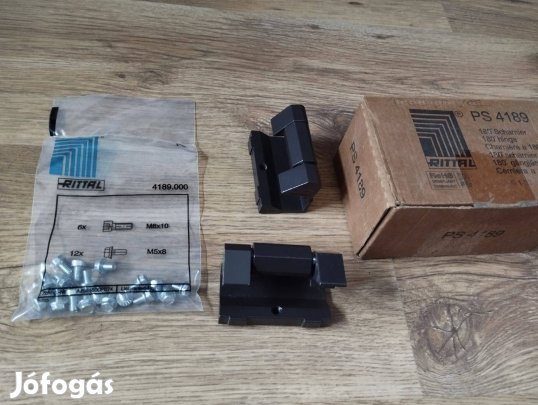 Rittal PS 4189, 180°-os zsanér, csukló, alumínium, új, 6 db