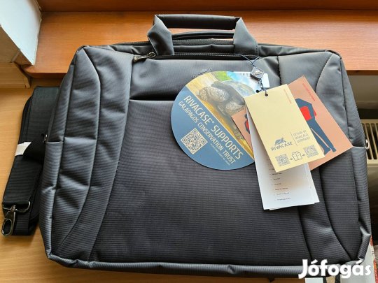 Rivacase Galapagos laptoptartó táska/hátizsák 16" Új