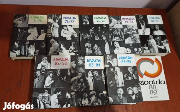 Rivalda könyvcsomag / 9 kötet