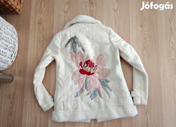 River Island fehér női kabát