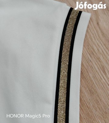 River Island hófehér uj női felsőrész S