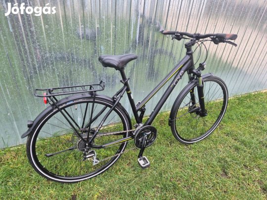 Rixe 28" női újszerű trekking kerékpár bicikli tárcsafékes agydinamós