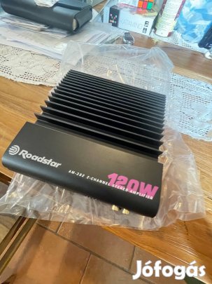 Roadstar AM-392 2 csatornás erősítő. Új, dobozos
