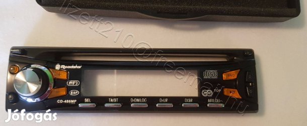 Roadstar CD-486 MP autórádió előlap tokkal