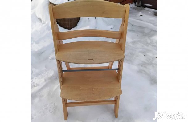 Roba etetőszék fa etetőszék állitható