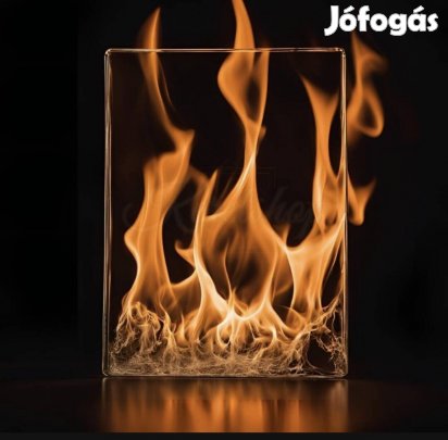 Robax kandalló/kályha üveg egyedi méretre vágva