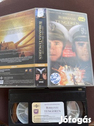 Robbanás a tengeren thriller vhs 