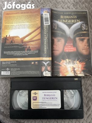 Robbanás a tengeren vhs kistok thriller