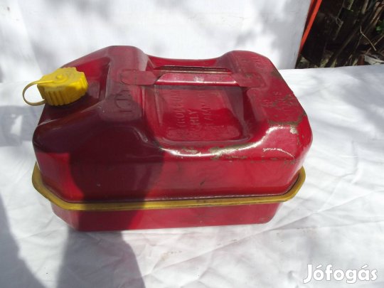 Robbanásmentes űzemanyag kanna Elfojtó töltettel ellátott 10l
