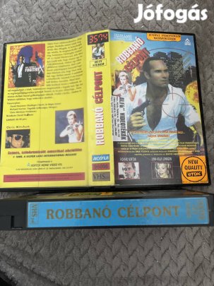 Robbanó célpont vhs kistok akció alfa 