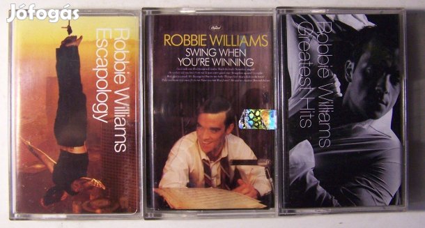 Robbie Williams kazetta-kollekció (ár / 3 db)
