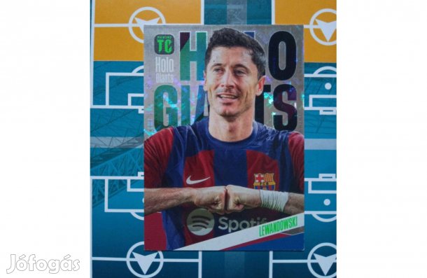 Robert Lewandowski Holo Giant Top Class 2024 focis kártya