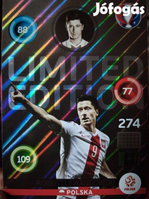Robert Lewandowski Poland Panini Adrenalyn XL EURO 2016 -