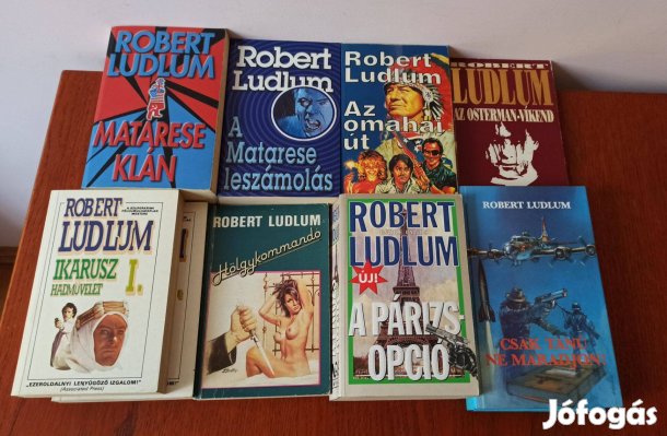 Robert Ludlum könyvcsomag / 8 db könyv