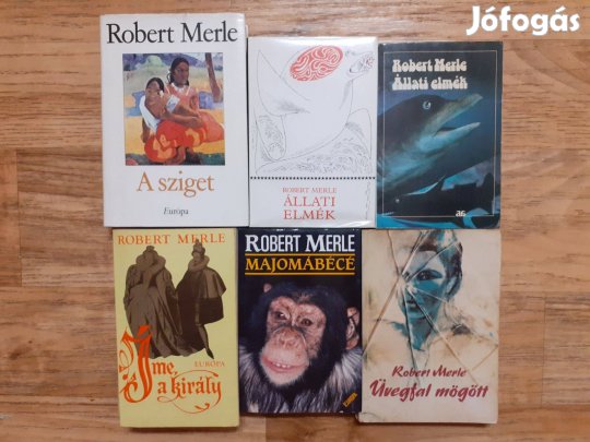 Robert Merle 6 izgalmas könyve egy csomagban, csak 2500 Ft