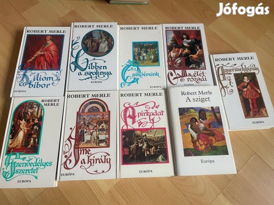 Robert Merle 9 db könyv