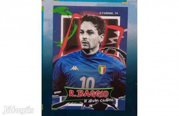 Roberto Baggio (Olaszország) szurkolói kártya