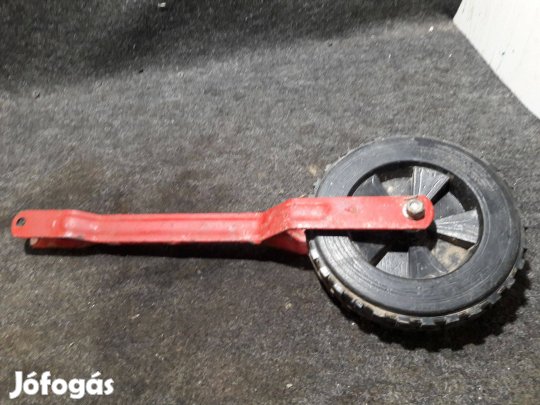 Robi 55 kapálógép gyári komplett toló / szállító orr kerék