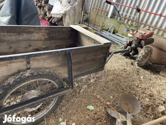 Robi 55 kerti kisgép utánfutóval