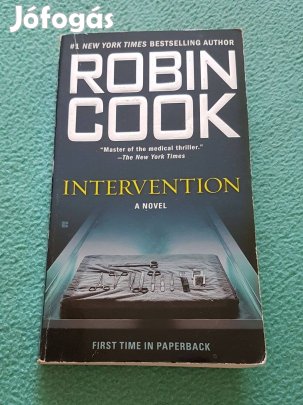 Robin Cook: Intervention (Beavatkozás) könyv (angol nyelven)