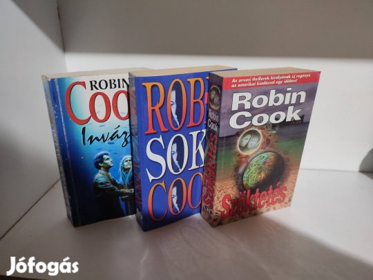 Robin Cook izgalmas orvosi thriller csomagja - 3 kötet!