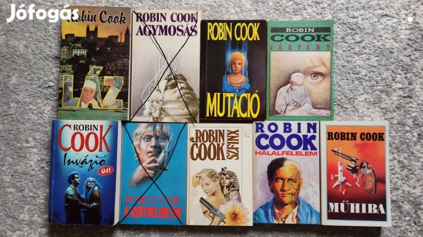 Robin Cook könyvek