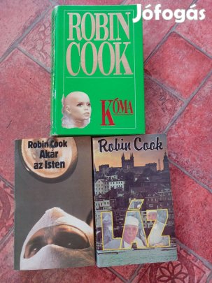 Robin Cook orvosi krimi könyvek a 3 db egybe