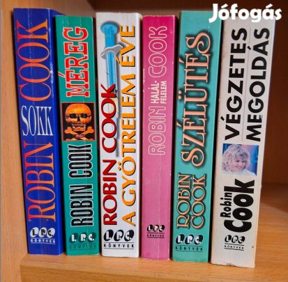 Robin Cook regények, 6 db