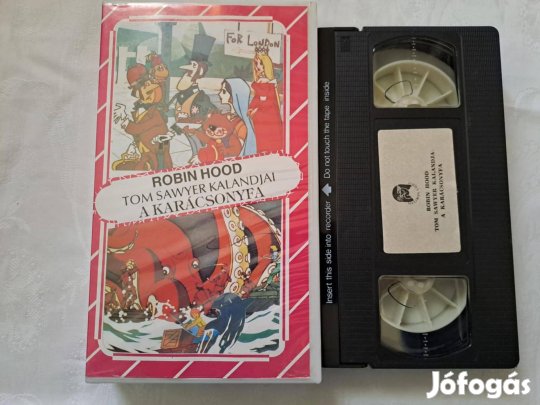 Robin Hood - Tom Sawyer VHS - Helikon