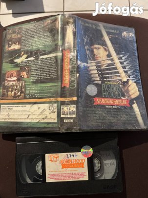 Robin Hood a puszeklik fejedelme vhs nagytok.   
