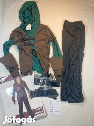 Robin Hood jelmez, íjász jelmez 5-6 év M257