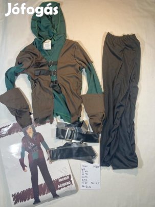 Robin Hood jelmez, íjász jelmez M257