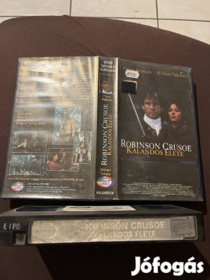 Robinson Crusoe kalandos élete kaland vhs. 
