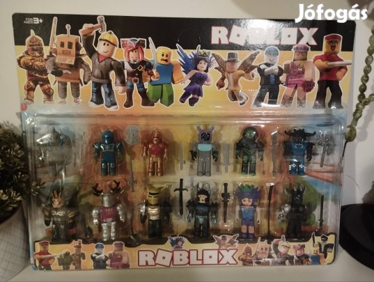 Roblox 12 darabos műanyag figura szett.