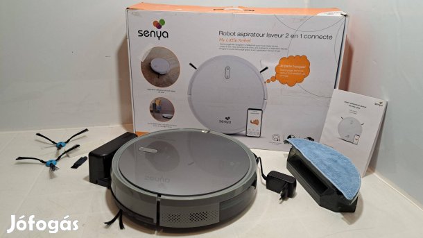 Robotporszívó + felmosó, Senya Sycn-VC009G, Wifi-s, akku nélkül, új