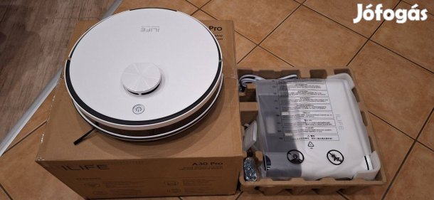 Robotporszívó ilife A30 Pro önürítős robotporszívó+felmosó- Új