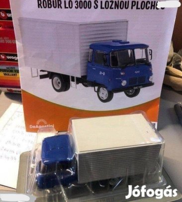 Robur LO 3000 S "Cseh TGK DEA" kisauto modell 1/43 Eladó